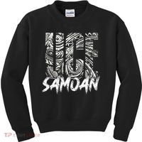 Samoan Tribal Samoa Polynesian Tanoa Uce Samoan Kids Sweatshirt thumb 0