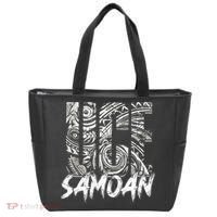 Samoan Tribal Samoa Polynesian Tanoa Uce Samoan Tote Bag thumb 0