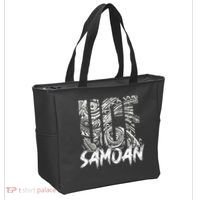 Samoan Tribal Samoa Polynesian Tanoa Uce Samoan Tote Bag thumb 2