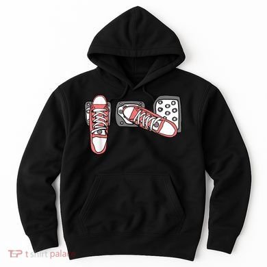 Save The Stick Funny Manual Transmission Three Pedals Car Hoodie