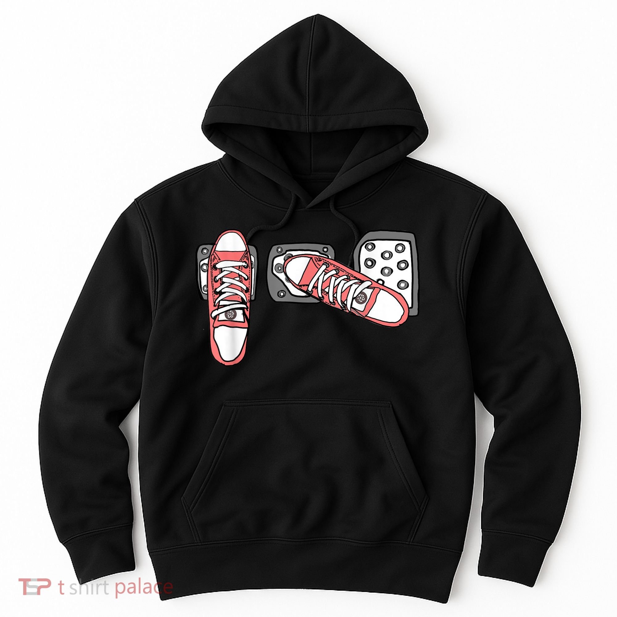 Save The Stick Funny Manual Transmission Three Pedals Car Hoodie