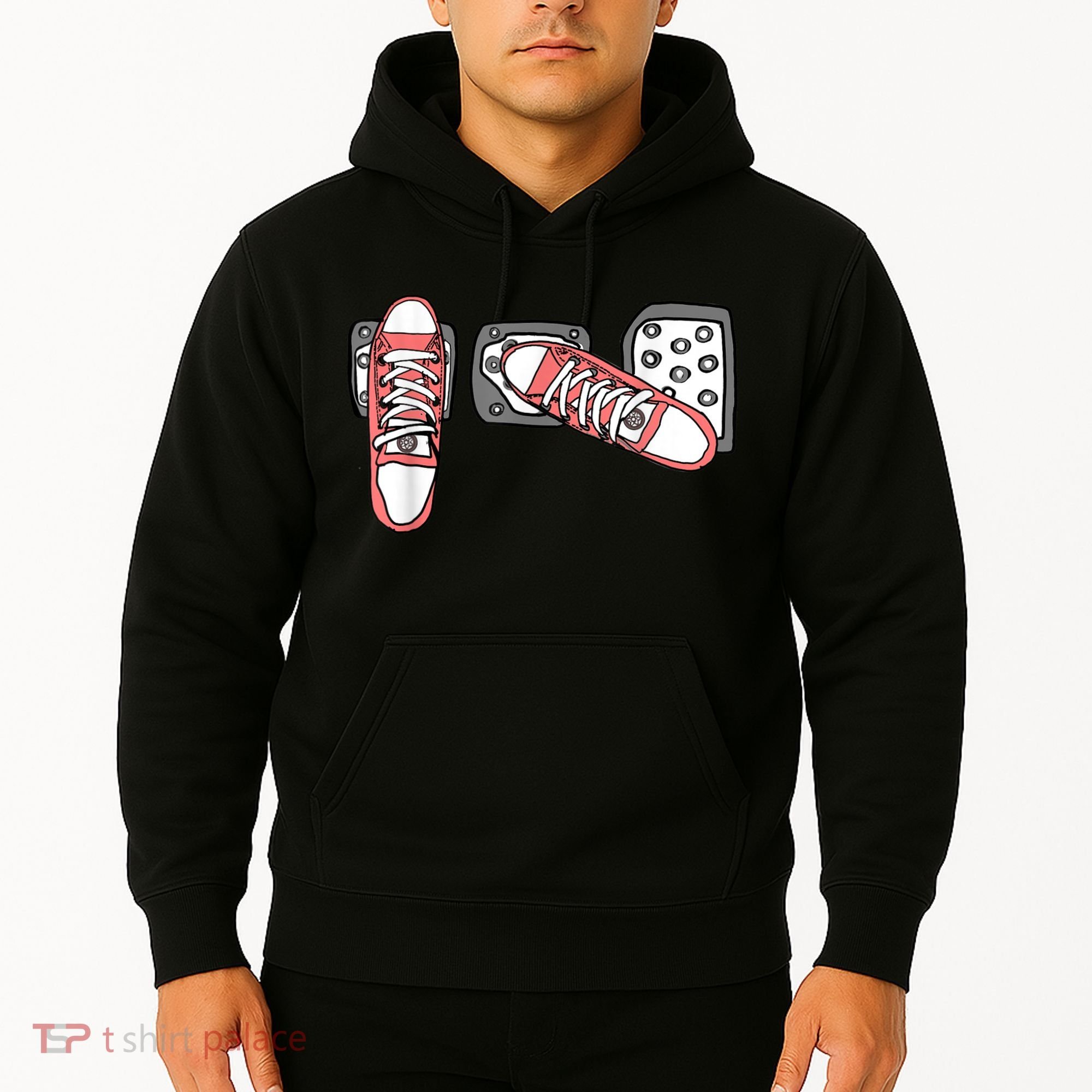 Save The Stick Funny Manual Transmission Three Pedals Car Hoodie