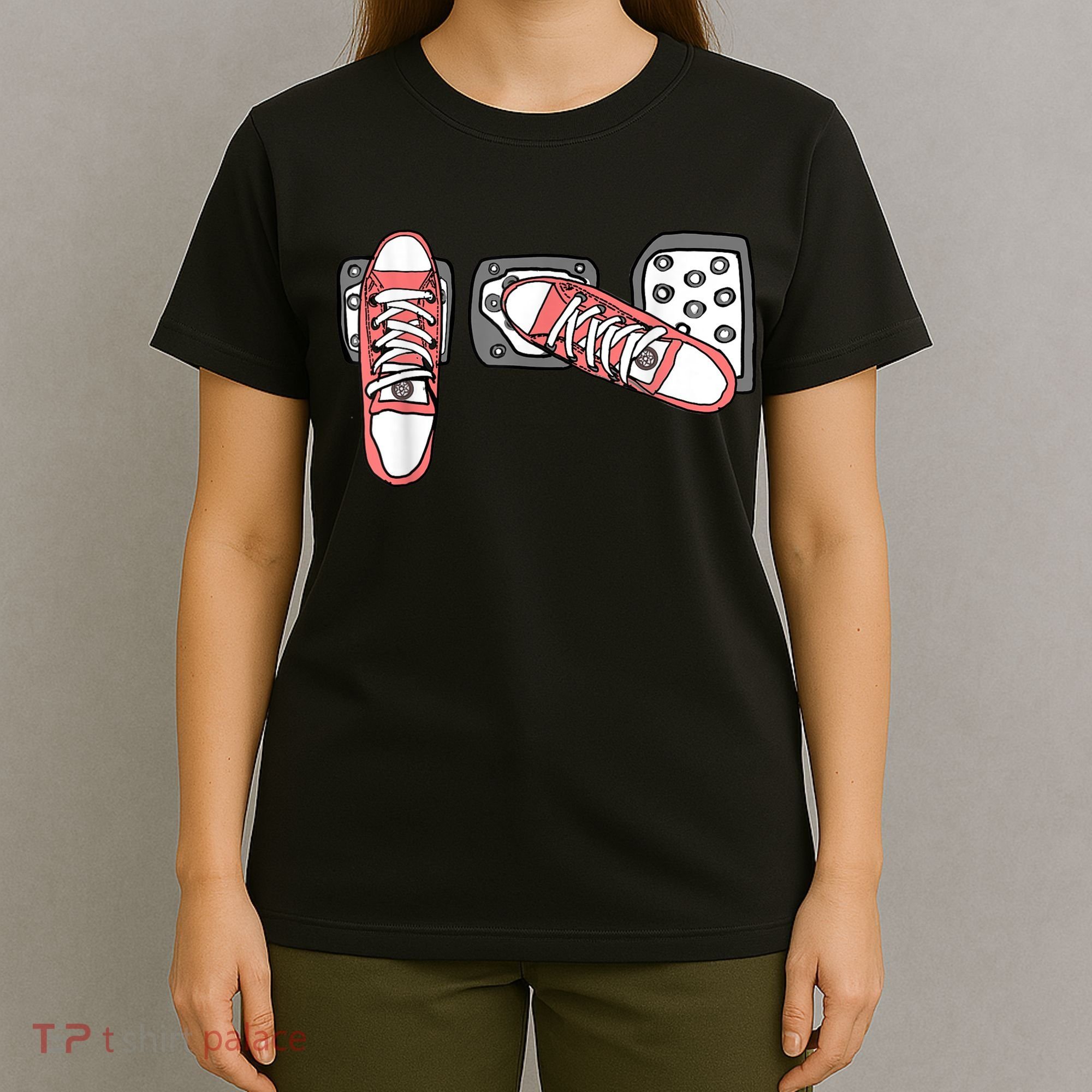 Save The Stick Funny Manual Transmission Three Pedals Car T-Shirt