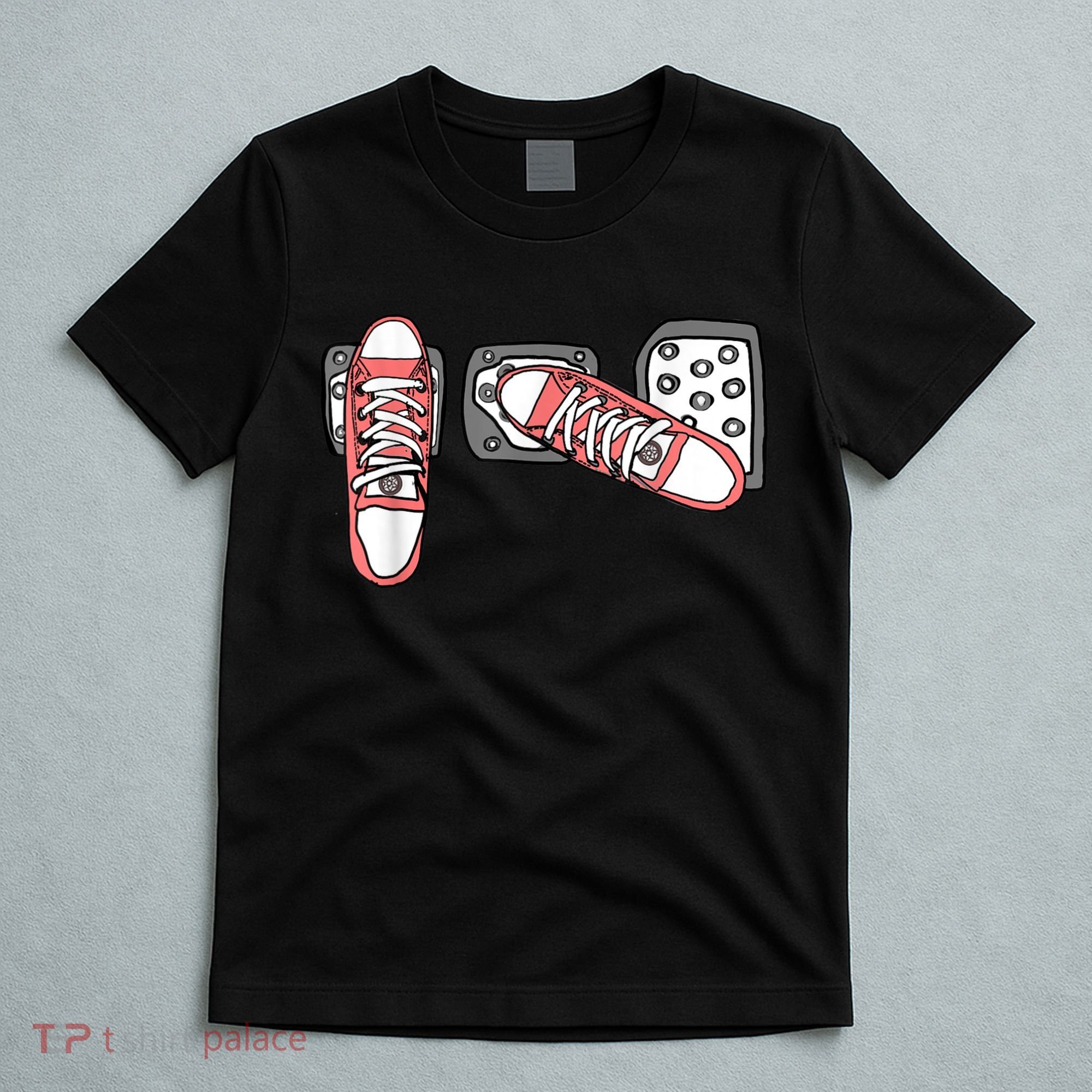 Save The Stick Funny Manual Transmission Three Pedals Car T-Shirt