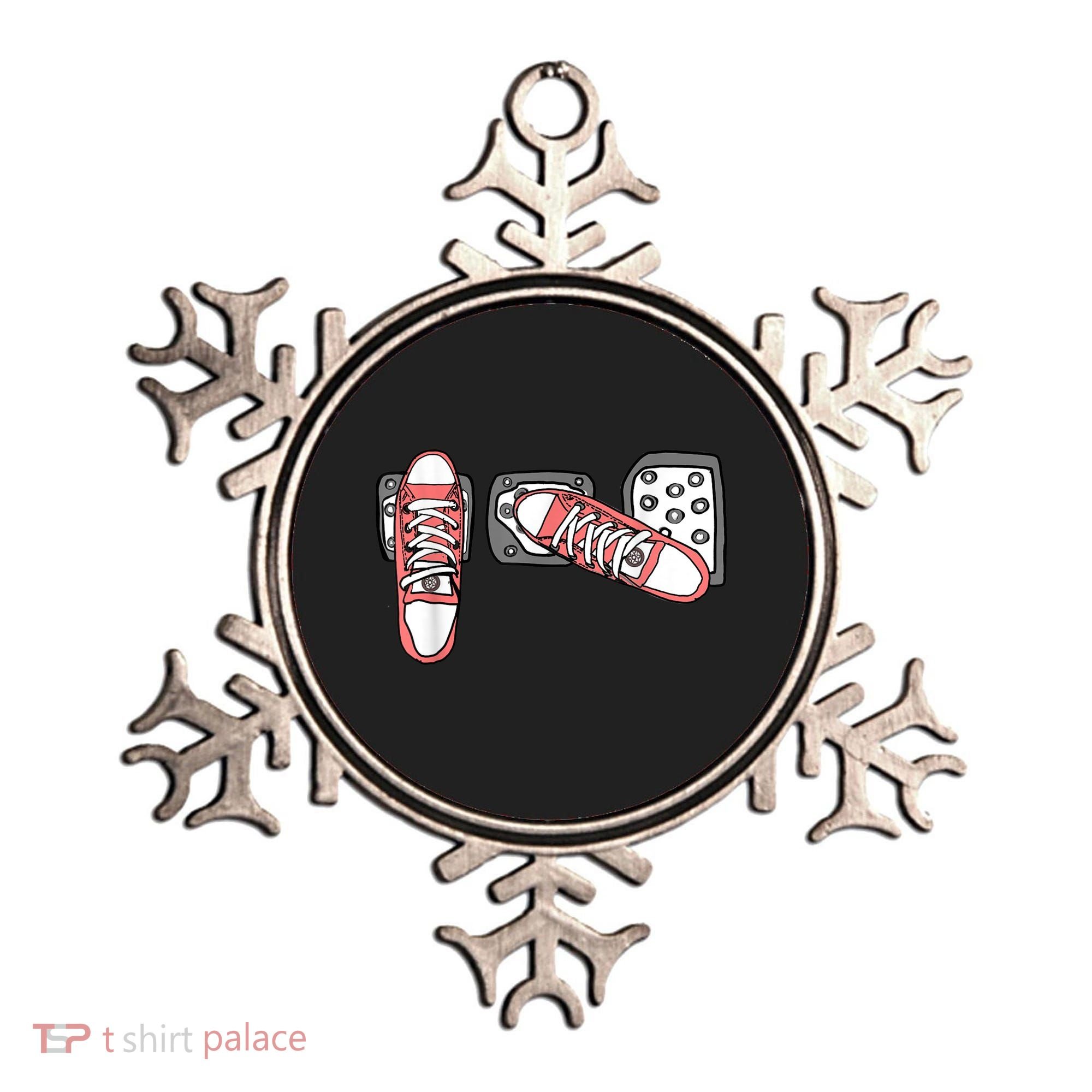 Save The Stick Funny Manual Transmission Three Pedals Car Ornament