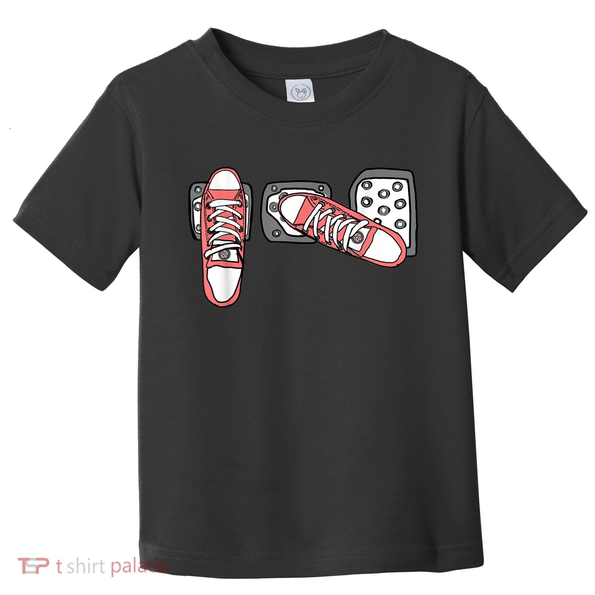 Save The Stick Funny Manual Transmission Three Pedals Car Toddler T-Shirt