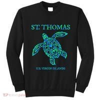 St Thomas Sea Turtles Usvi Vacation Souvenir Sweatshirt thumb 0