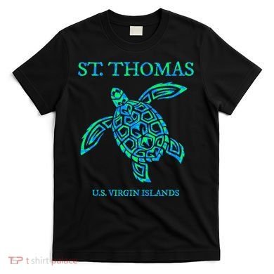 St Thomas Sea Turtles Usvi Vacation Souvenir T-Shirt