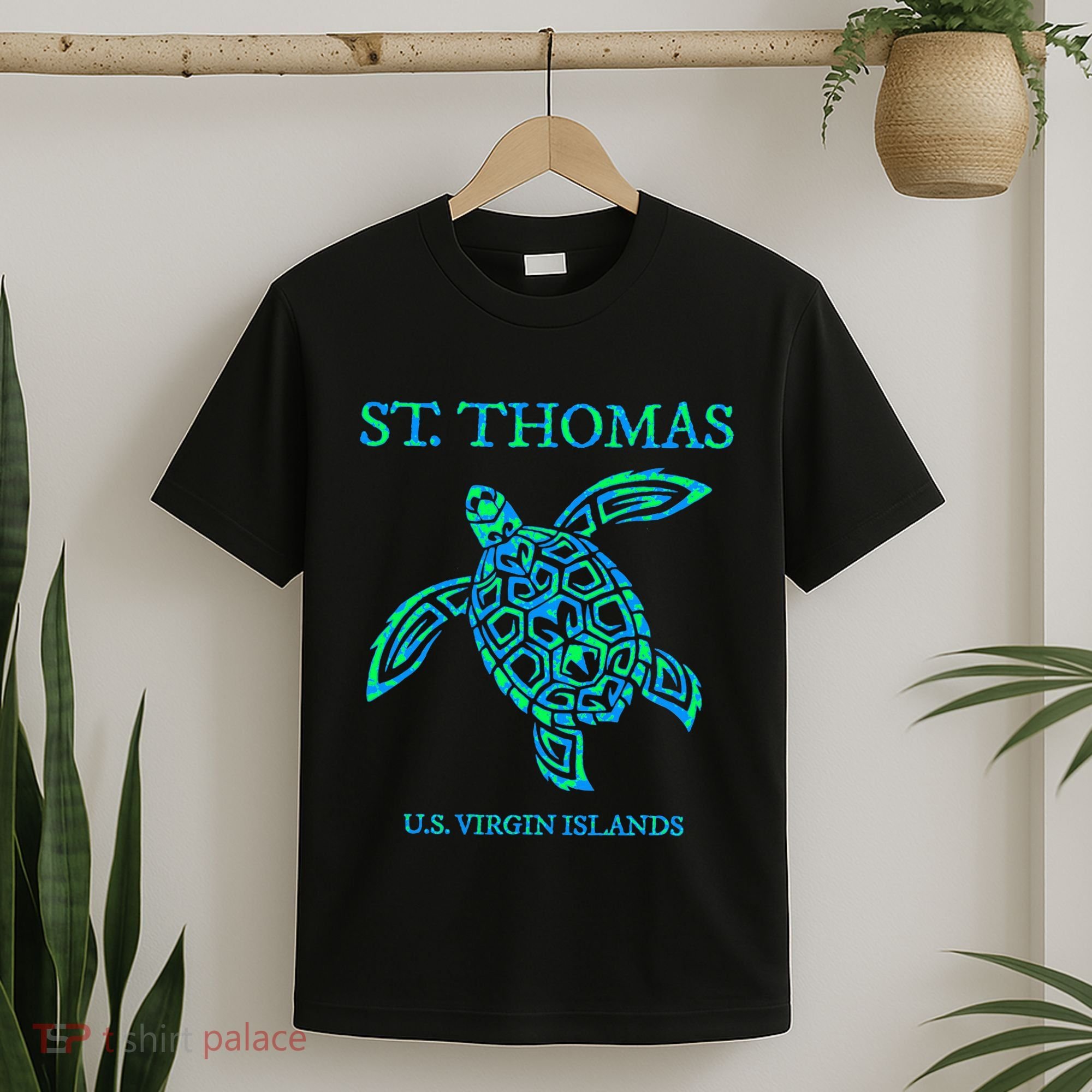 St Thomas Sea Turtles Usvi Vacation Souvenir T-Shirt