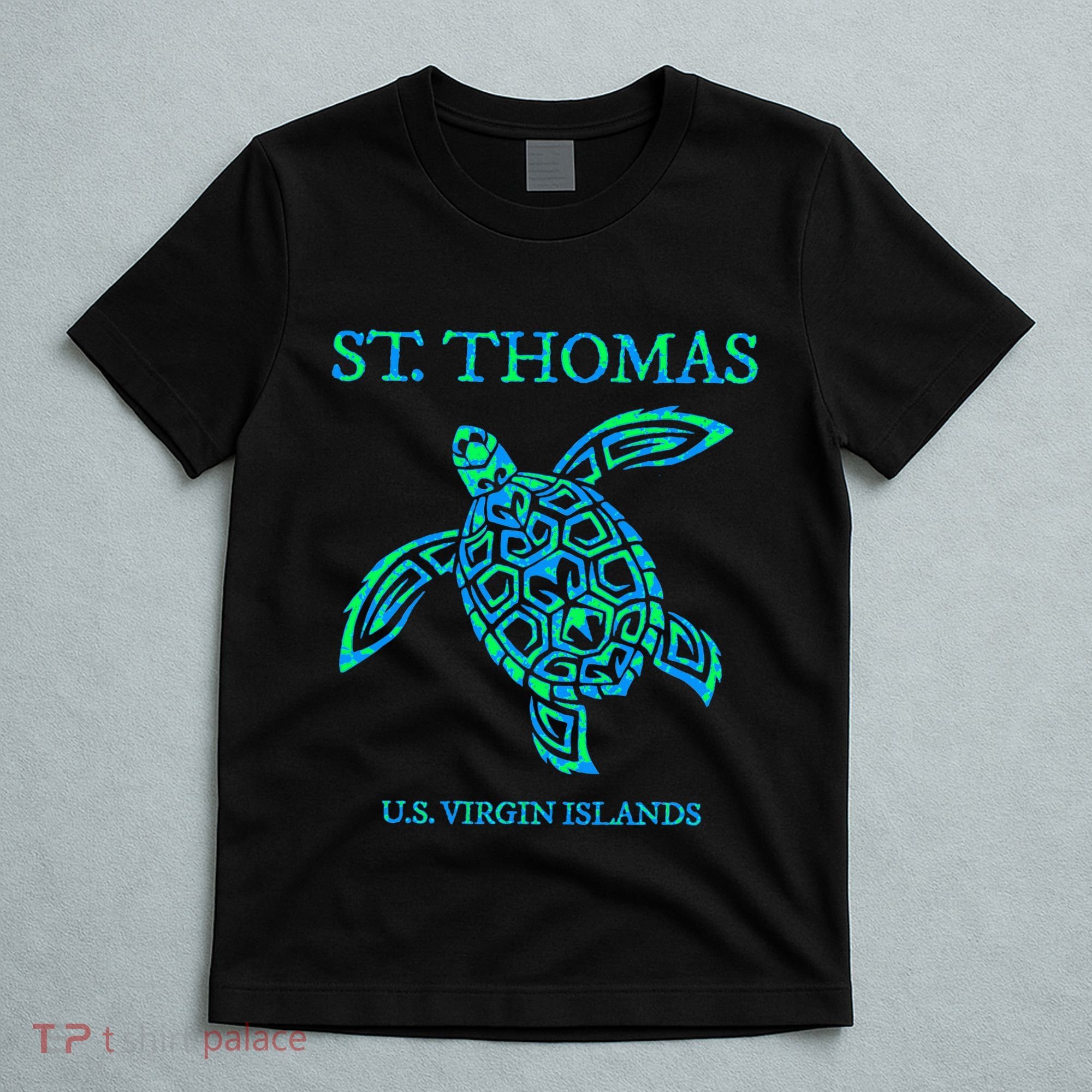 St Thomas Sea Turtles Usvi Vacation Souvenir T-Shirt