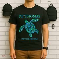 St Thomas Sea Turtles Usvi Vacation Souvenir T-Shirt thumb 6