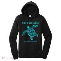 St Thomas Sea Turtles Usvi Vacation Souvenir Women's Hoodie thumb 0