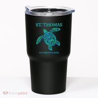 St Thomas Sea Turtles Usvi Vacation Souvenir Tumbler thumb 0