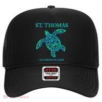 St Thomas Sea Turtles Usvi Vacation Souvenir Hat thumb 0