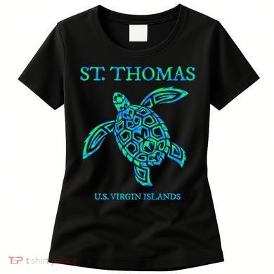 St Thomas Sea Turtles Usvi Vacation Souvenir Women's T-Shirt