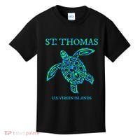 St Thomas Sea Turtles Usvi Vacation Souvenir Kids T-Shirt thumb 0