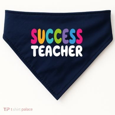 Success Teacher USA-Made Doggie Bandana