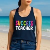 Success Teacher Women's Tank Top thumb 2