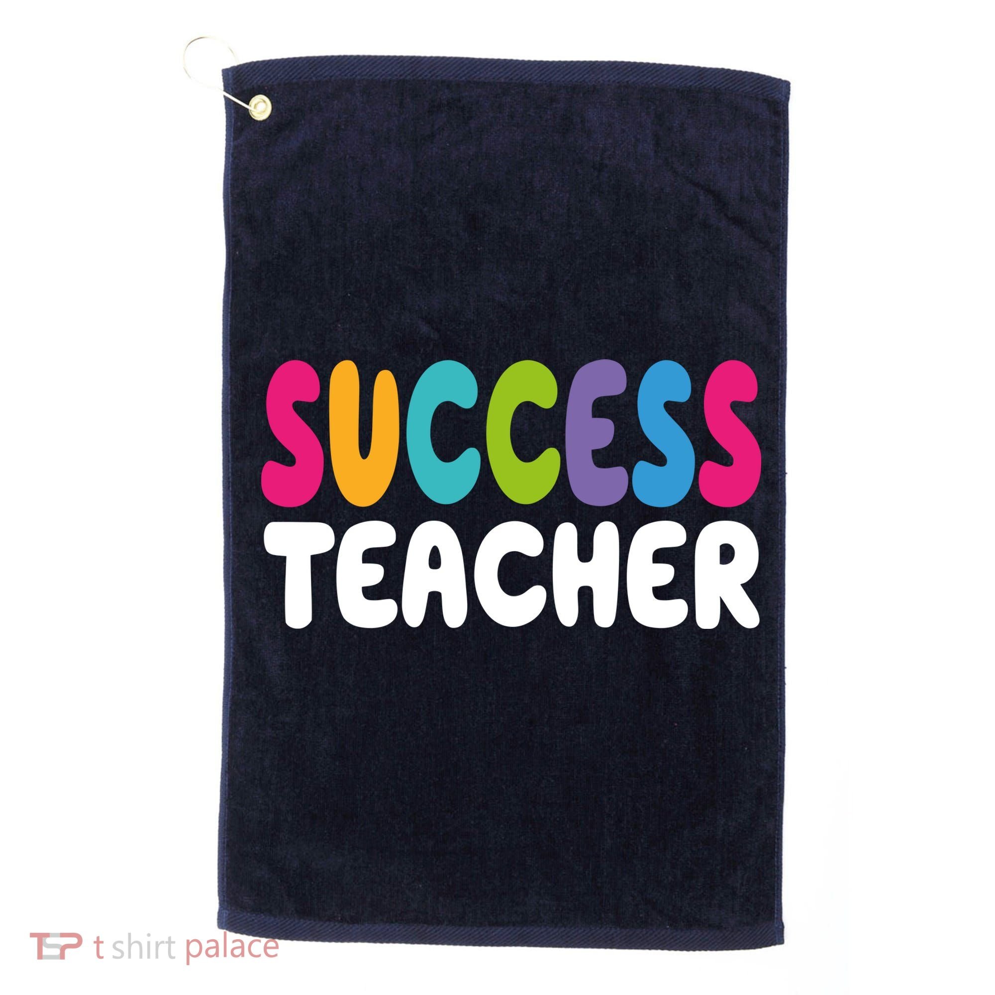 Success Teacher Golf Towel