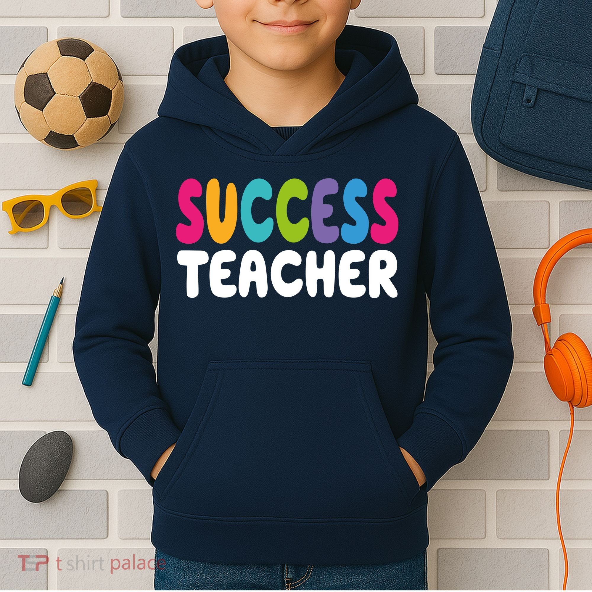 Success Teacher Kids Hoodie
