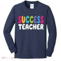 Success Teacher Kids Long Sleeve Shirt thumb 0