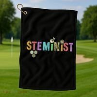 STEMINIST Technology Student Golf Towel thumb 1