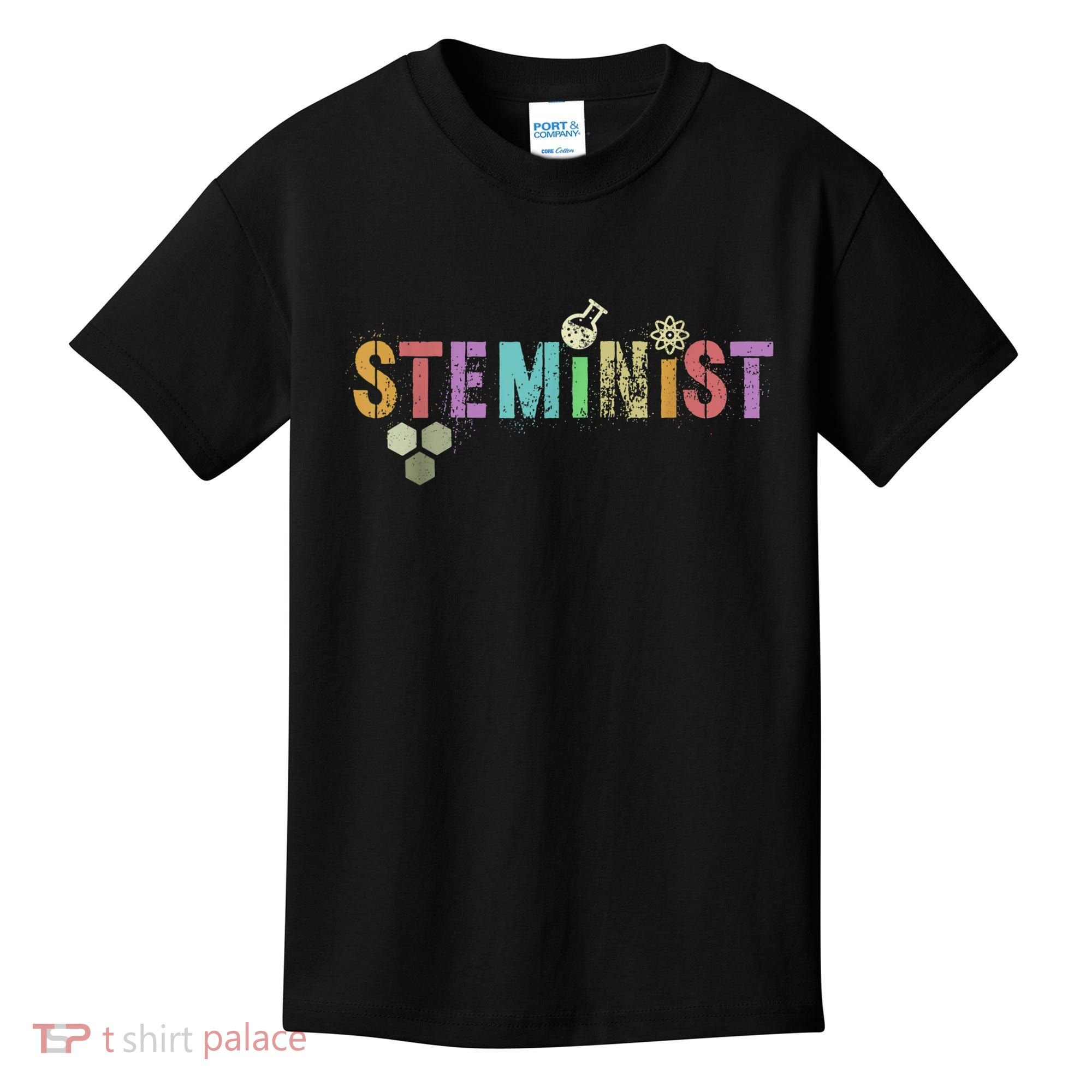 STEMINIST Technology Student Kids T-Shirt