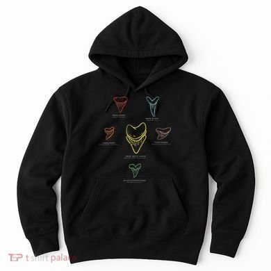 Shark Teeth Shark Tooth Types Shark Teeth Collector Hoodie