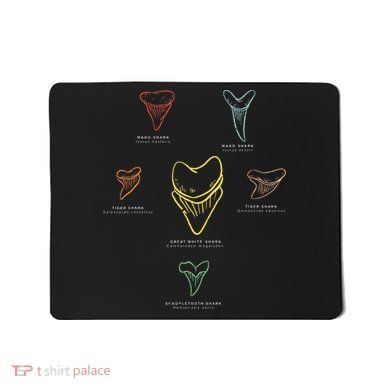 Shark Teeth Shark Tooth Types Shark Teeth Collector Mousepad