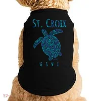 Sea Turtle St Croix USVI Doggie Tank thumb 0