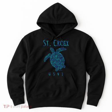 Sea Turtle St Croix USVI Hoodie
