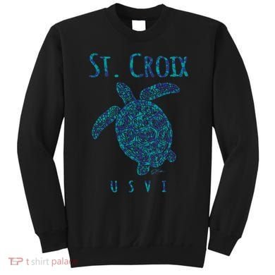 Sea Turtle St Croix USVI Sweatshirt