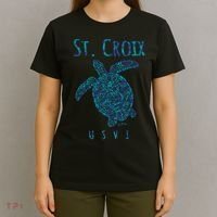 Sea Turtle St Croix USVI T-Shirt thumb 4