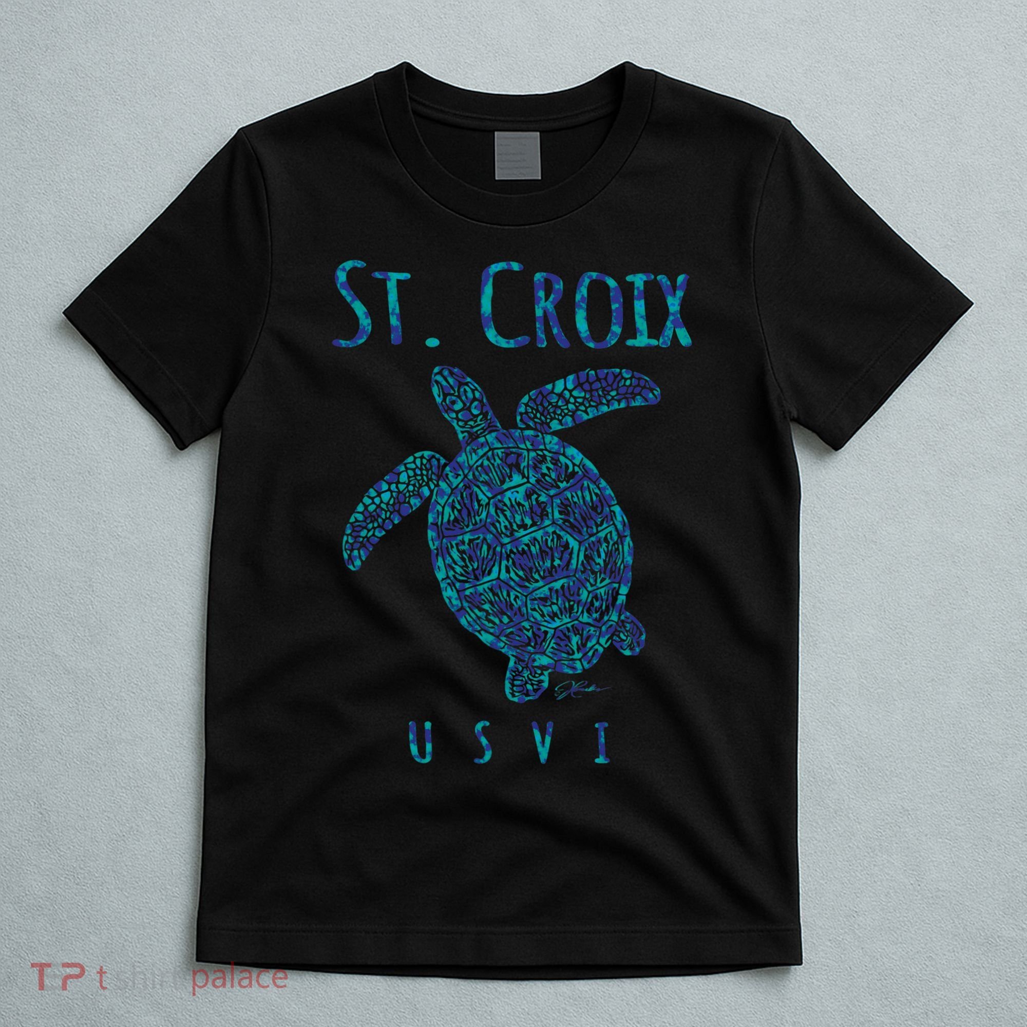 Sea Turtle St Croix USVI T-Shirt