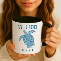 Sea Turtle St Croix USVI Coffee Mug thumb 3