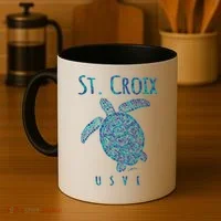 Sea Turtle St Croix USVI Coffee Mug thumb 4