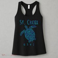 Sea Turtle St Croix USVI Women's Tank Top thumb 3
