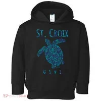 Sea Turtle St Croix USVI Toddler Hoodie thumb 0
