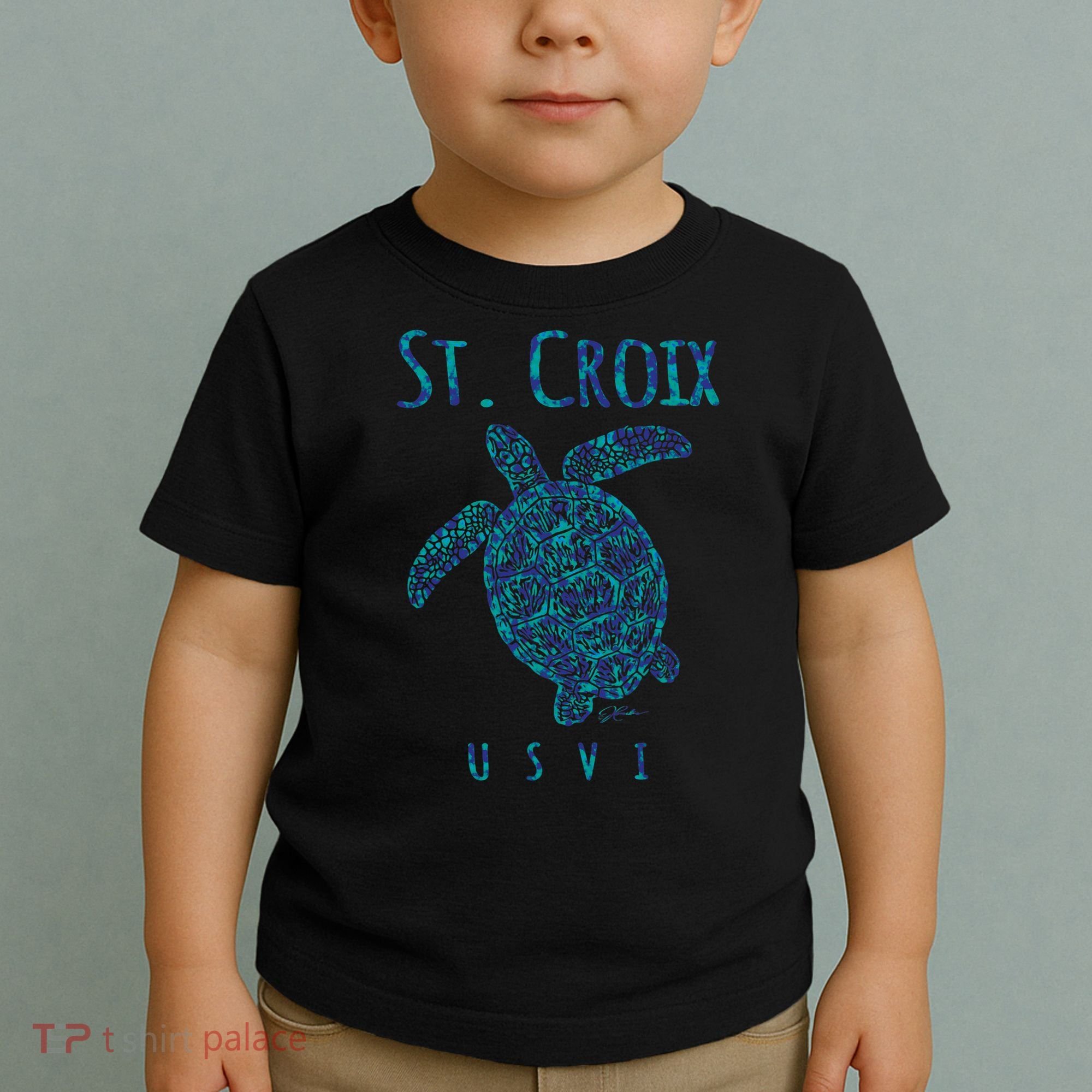 Sea Turtle St Croix USVI Toddler T-Shirt