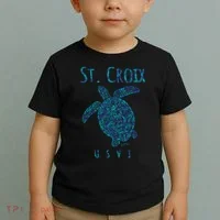 Sea Turtle St Croix USVI Toddler T-Shirt thumb 2