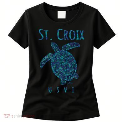 Sea Turtle St Croix USVI Women's T-Shirt