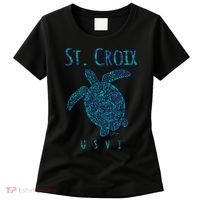 Sea Turtle St Croix USVI Women's T-Shirt thumb 0