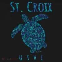 Sea Turtle St Croix USVI Women's T-Shirt thumb 6
