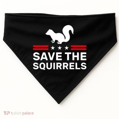 Save The Squirrels Justice For Peanut USA-Made Doggie Bandana