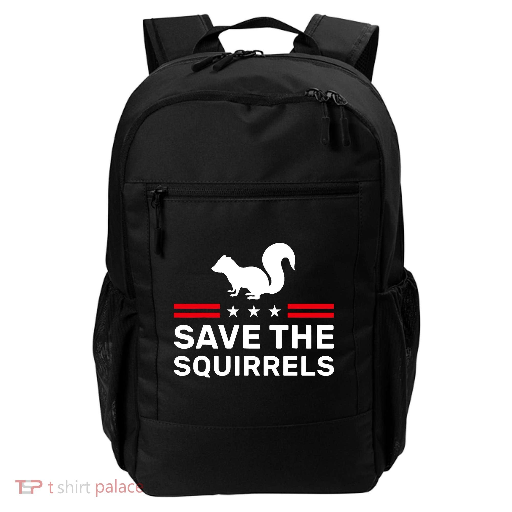 Save The Squirrels Justice For Peanut Backpack