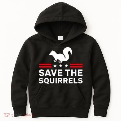 Save The Squirrels Justice For Peanut Kids Hoodie