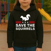 Save The Squirrels Justice For Peanut Kids Hoodie thumb 3