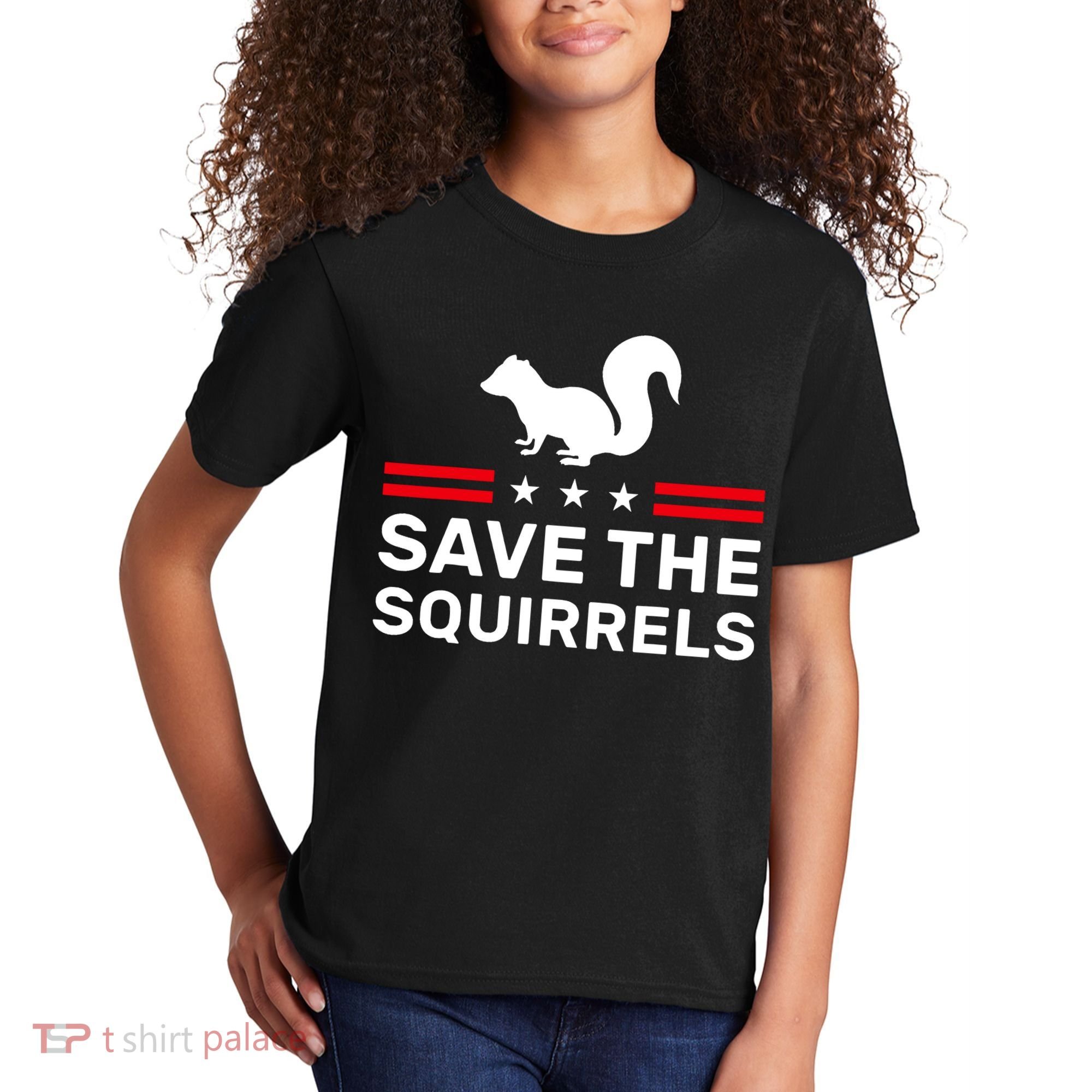 Save The Squirrels Justice For Peanut Kids T-Shirt