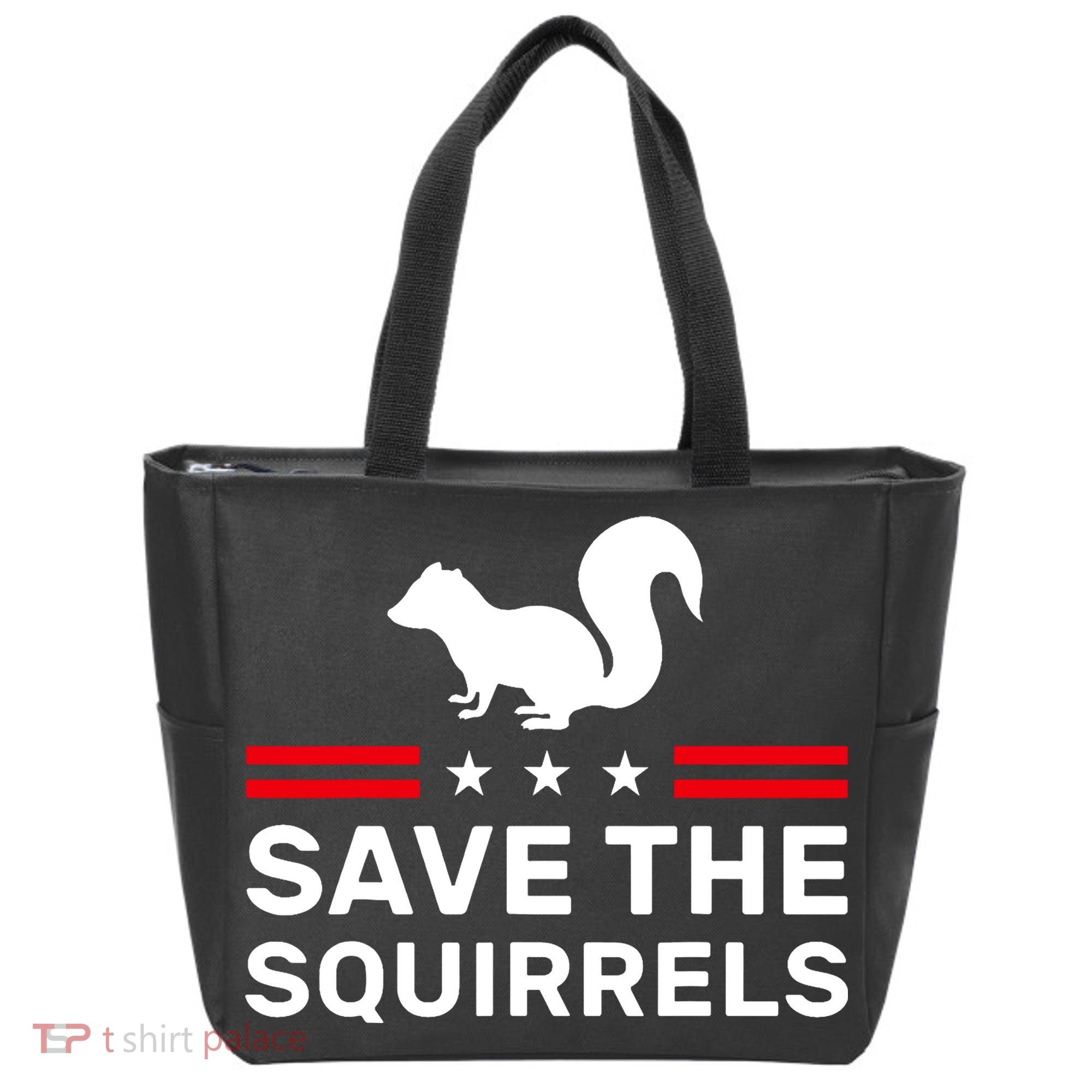 Save The Squirrels Justice For Peanut Tote Bag