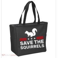 Save The Squirrels Justice For Peanut Tote Bag thumb 2